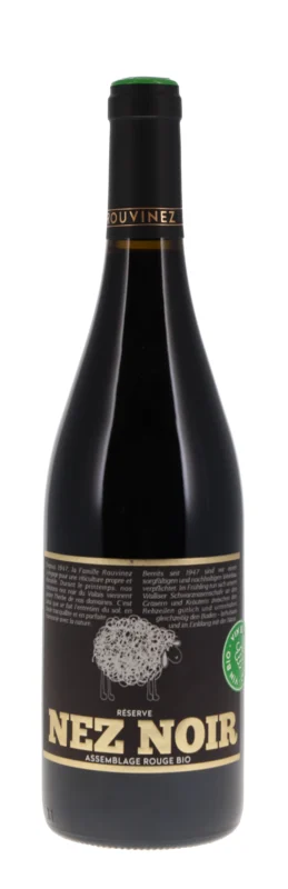Domaine Rouvinez Nez Noir Réserve rouge 2023 Valais AOC BIO 13.5° 75cl