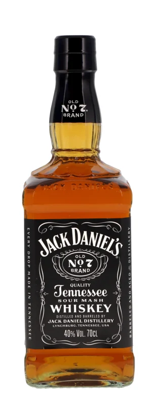 Jack Daniel's No 7 Tennessee Whiskey 40° 70cl