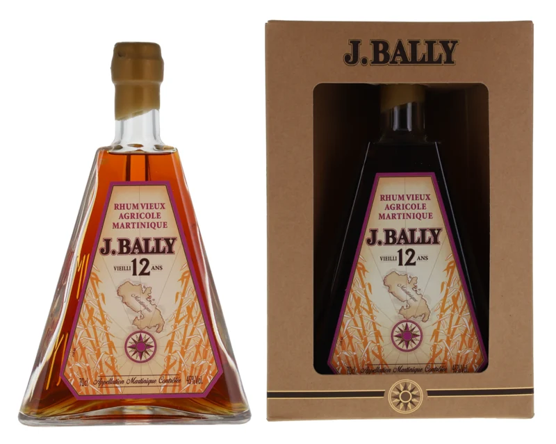 Bally Pyramide 12 Ans Rhum Vieux Agricole 45° 70cl