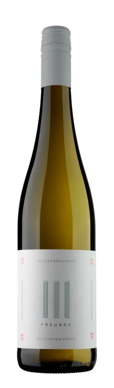Drei Freunde Weissburgunder 2023 Rheinhessen QbA Trocken 12° 75cl