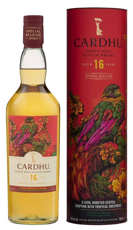 Cardhu Release 2022 Cask Strength 16 Years Single Malt Scotch Whisky 58° 70cl