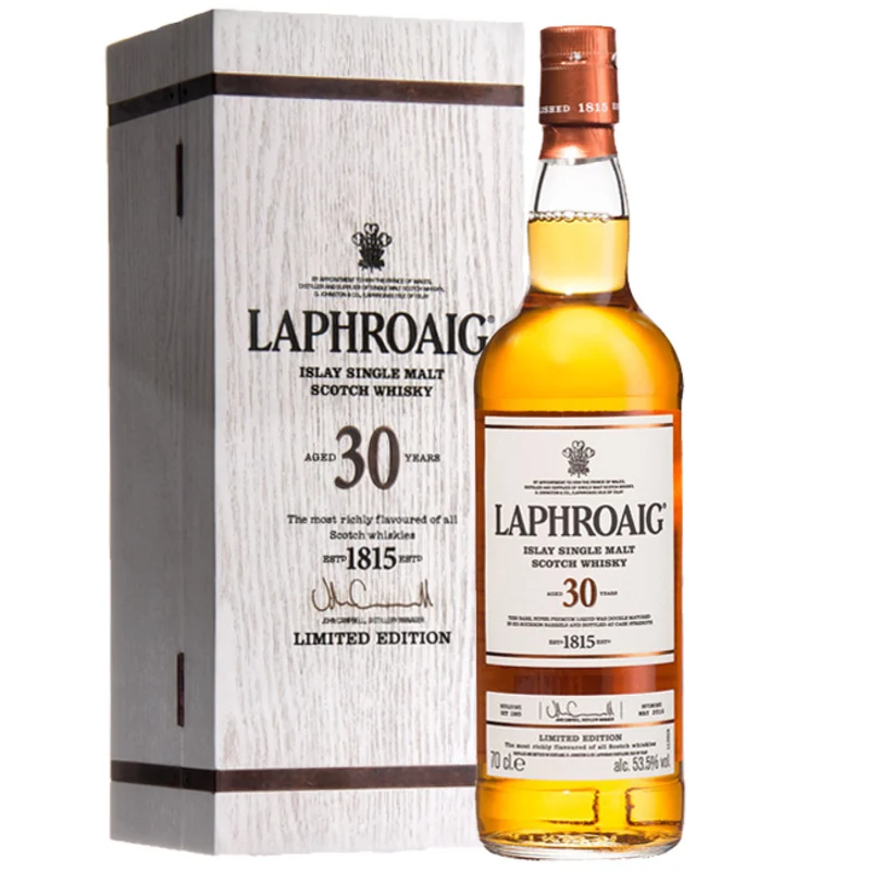 Laphroaig Limited Edtion Cask Strength 30 Years Islay Single Malt Scotch Whisky 53.5° 70cl