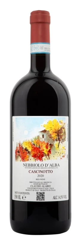 Claudio Alario Cascinotto 2020 Nebbiolo d'Alba DOC 14.5° 1.5l