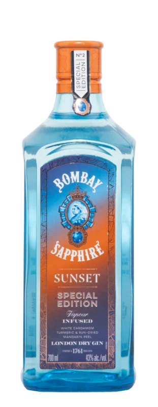 Bombay Sapphire Sunset Limited Edition Gin 43° 70cl