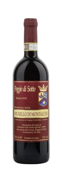 Poggio di Sotto Riserva 2015 Brunello di Montalcino DOCG 13° 75cl