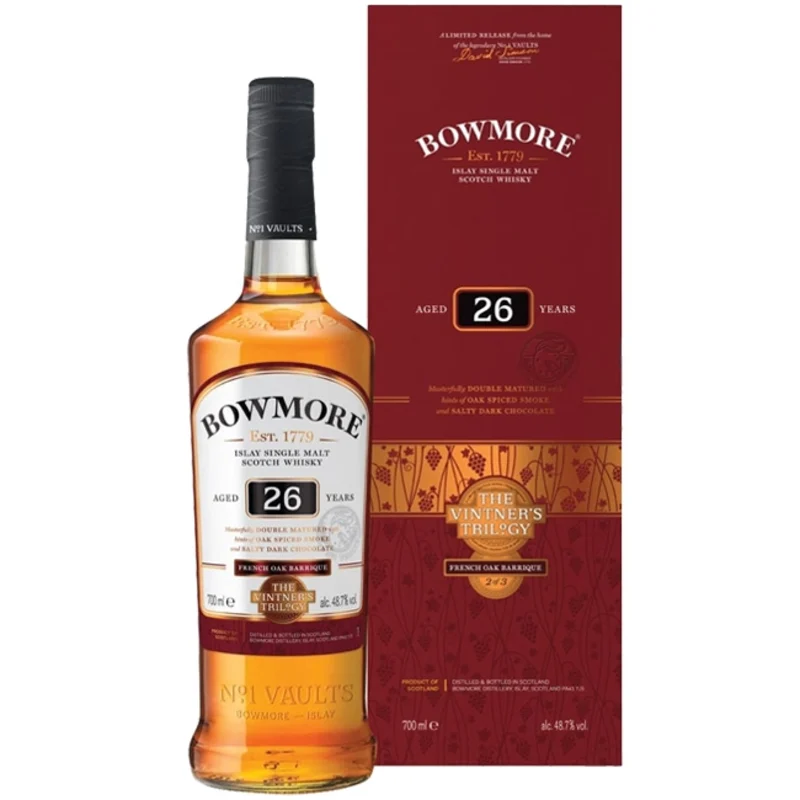 Bowmore The Vintner's Triology French Oak Barrique 26 Years Islay Single Malt Scotch Whisky 48.7° 70cl