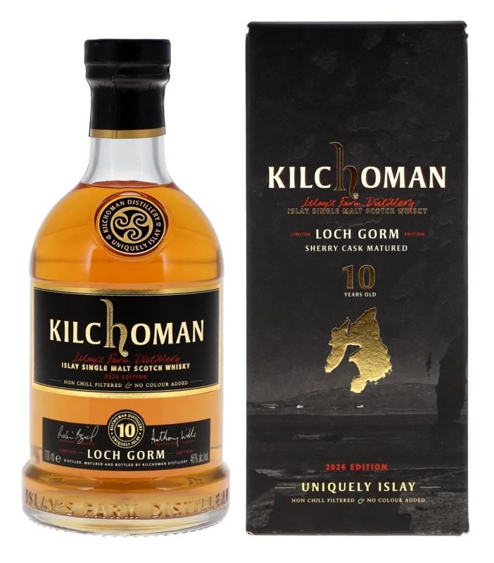 Kilchoman Loch Gorm Sherry Cask Ed. 2026 10 Years Islay Single Malt Scotch Whisky 46° 70cl