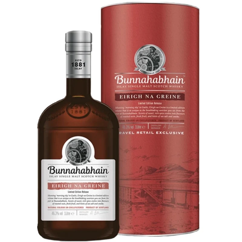 Bunnahabhain Eirigh na Greine Islay Single Malt Scotch Whisky 46.3° 1l