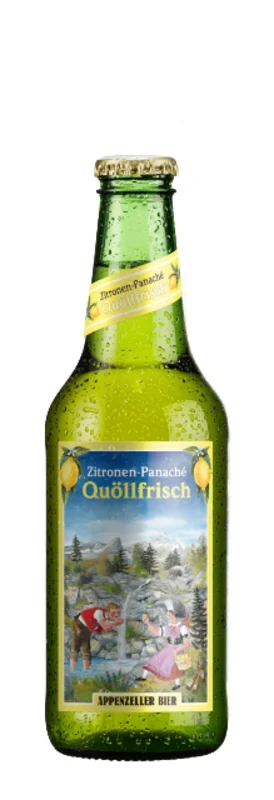 Appenzeller Bier Quöllfrisch Zitronen Panaché HA 24x MW 2° 33cl