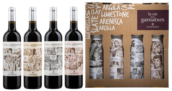 Celler de Capçanes La Nit 4er Pack gemischt 2021 Montsant DO 14.5° 3l