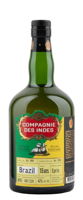 Compagnie des Indes Brazil Epris 16 Years 1999 Rum 42° 70cl