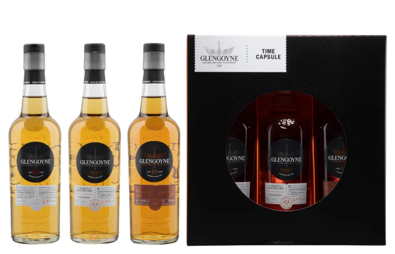 Glengoyne Time Capsule (12J, Chapter Three, 18J) Single Malt Whisky 44.7° 60cl
