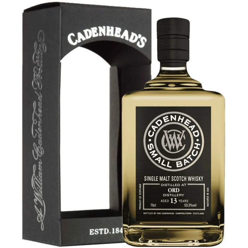 Glen Ord Cadenhead's Small Batch Madeira Finish 13 Years 2006 Single Malt Scotch Whisky 2019 53.3° 70cl