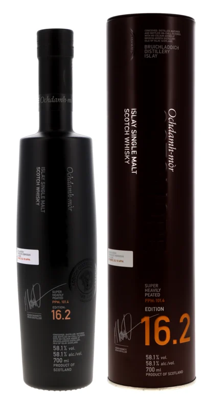 Bruichladdich Octomore 16.2 5 Years Islay Single Malt Scotch Whisky 58.1° 70cl