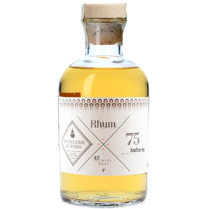 Distillerie de Paris Ambre 75 Rhum 43° 50cl