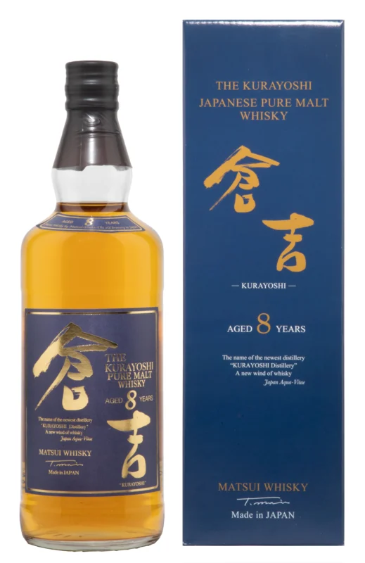 Kurayoshi Matsui 8 Years Japanese Pure Malt Whisky 43° 70cl