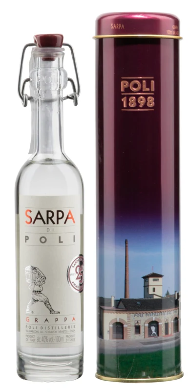 Poli Sarpa Grappa 40° 10cl