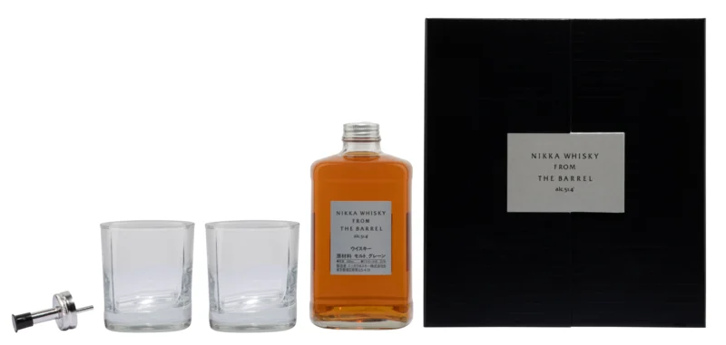 Nikka From the Barrel mit 2 Gläser Blended Whisky 51.4° 50cl