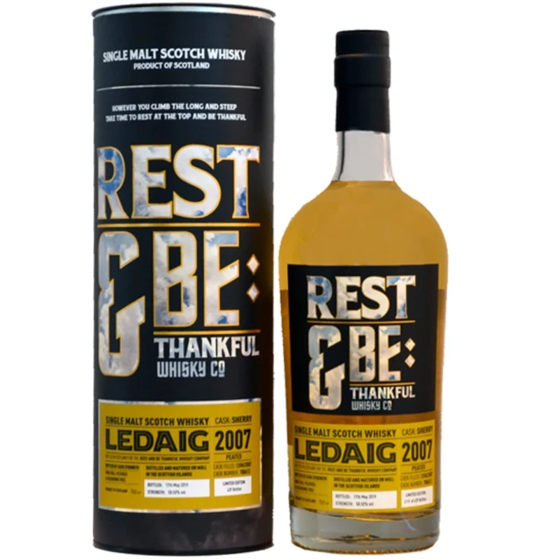 Ledaig Bottled 2019 Rest & Be Thankful 11 Years 2007 Single Malt Whisky 58.5° 70cl