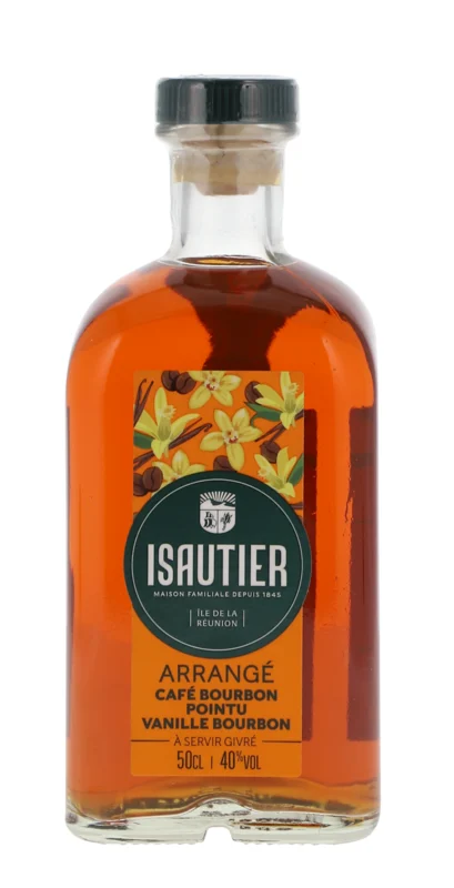 Isautier Café Vanille Rhum Arrangé 40° 50cl