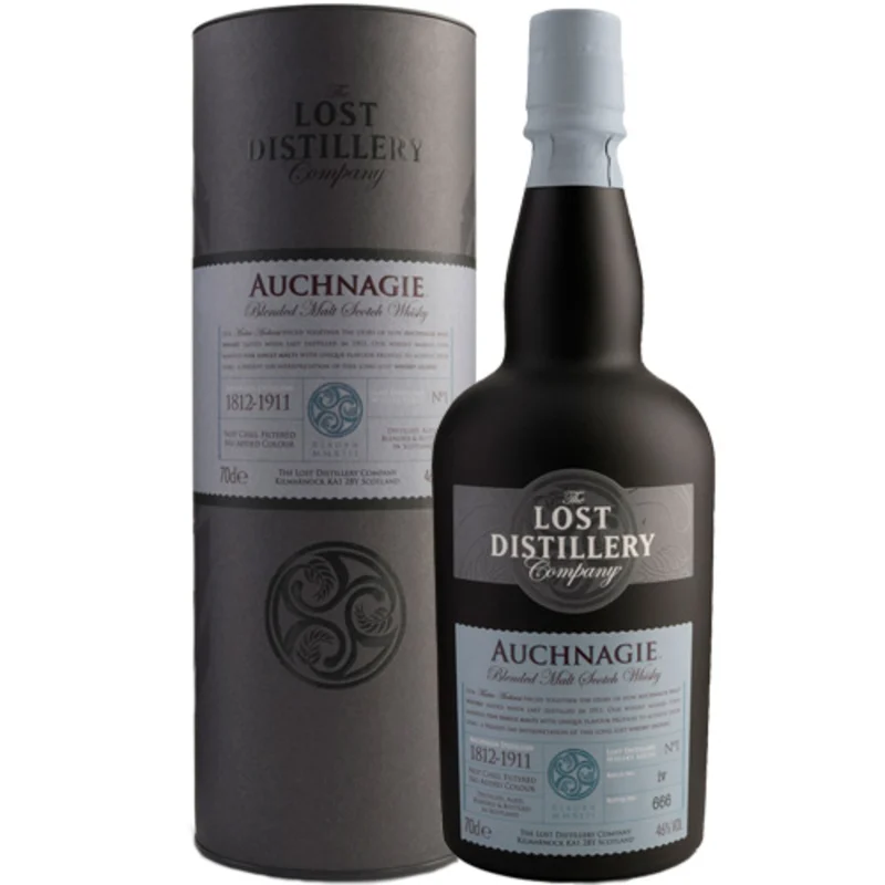 The Lost Distillery Auchnagie Archivist Blended Malt Whisky 46° 70cl