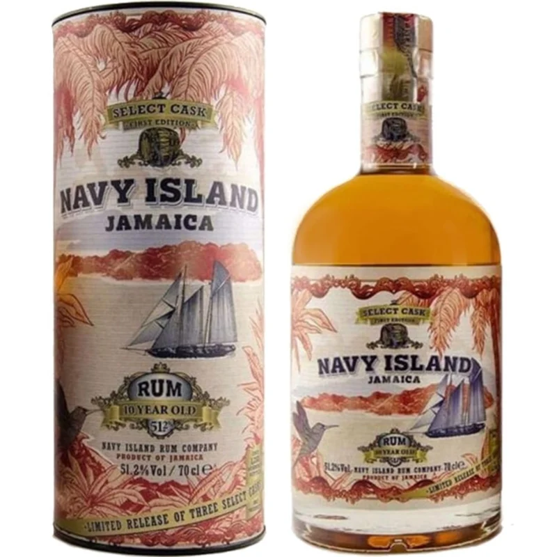 Navy Island Select Cask First Edition 10 Years Jamaica Rum 51.2° 70cl