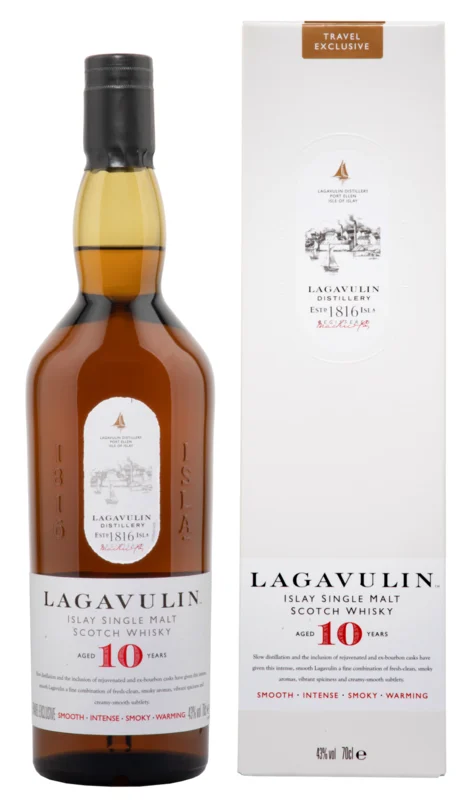 Lagavulin 10 Years Islay Single Malt Scotch Whisky 43° 70cl