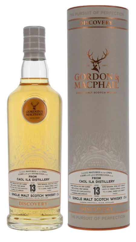 Caol Ila Gordon & Macphail Discovery Label 13 Single Malt Whisky 43° 70cl