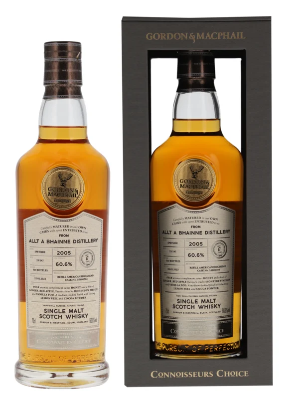 Allt-A-Bhainne Gordon & MacPhail Connoisseurs Choice 17 Years 2005 Single Malt Whisky 2023 60.6° 70cl