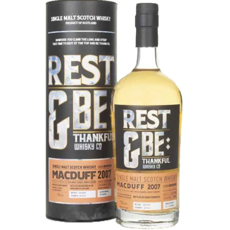 Macduff Rest & Be Thankful 12 Years 2007 Single Malt Scotch Whisky 2020 58.1° 70cl
