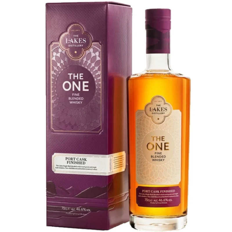 The Lakes Distillery The One Port Cask Finished Fine Blended Whisky 46.6° 70cl