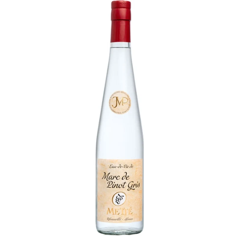 Metté Marc de Pinot Gris 6 Years Eau de Vie 45° 70cl
