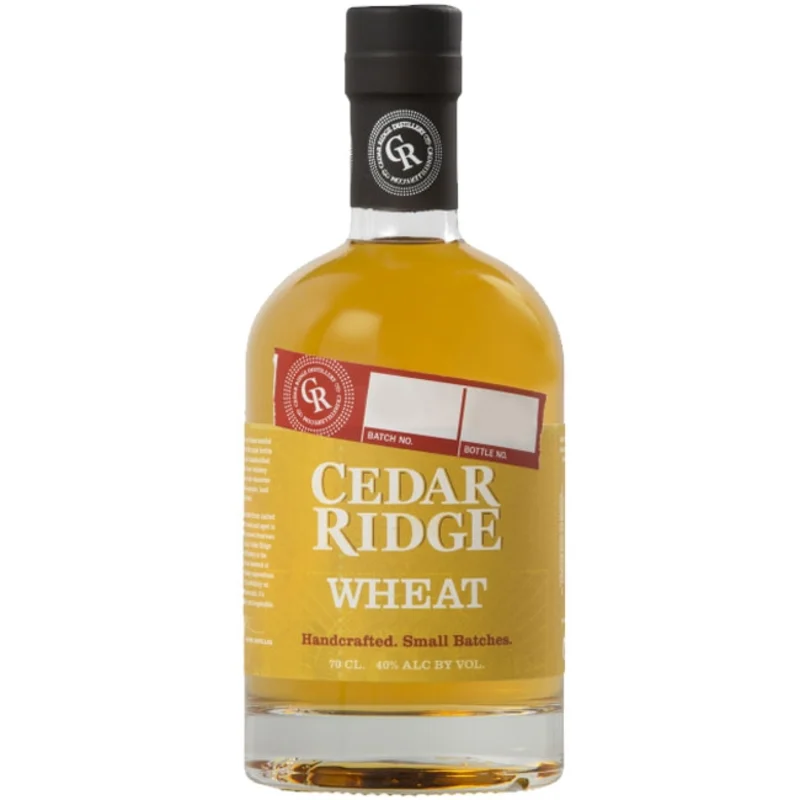Cedar Ridge Wheat Handcrafted Small Batches American Whiskey 40° 70cl