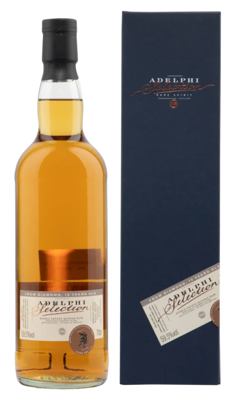 Adelphi Guyana Diamond 19 Years 2002 Rum 59.5° 70cl