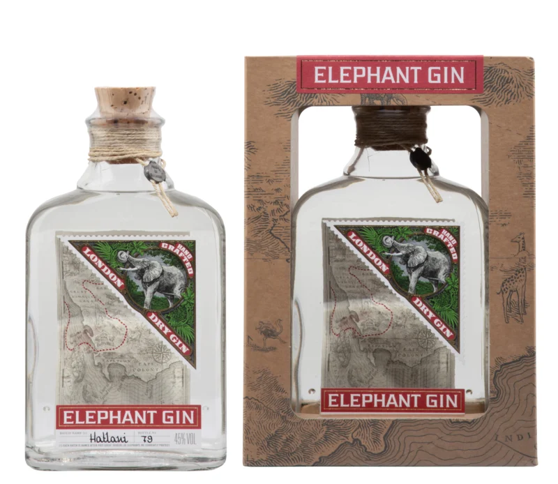 Elephant Geschenkbox London Dry Gin 45° 50cl