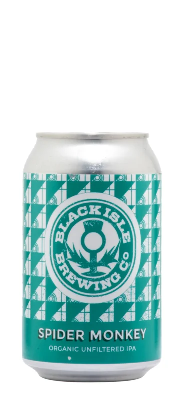 Black Isle Brewing Co Spider Monkey IPA Beer BIO 24 x EW BIO 5.2° 33cl