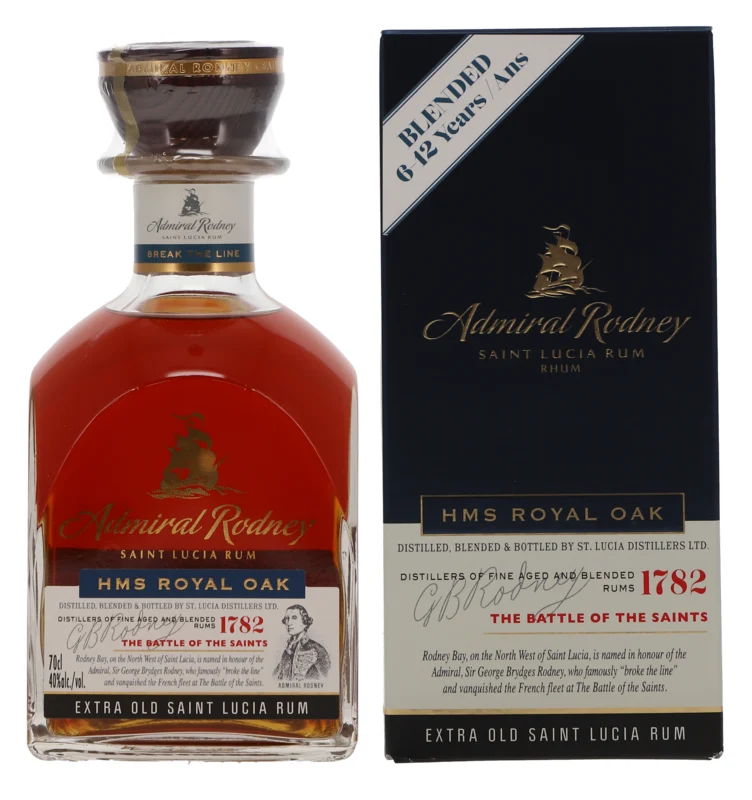Admiral HMS Royal Oak Rum 40° 70cl