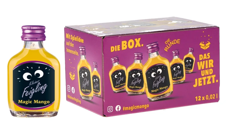Kleiner Feigling Magic Mango Likör 12x 15° 2cl