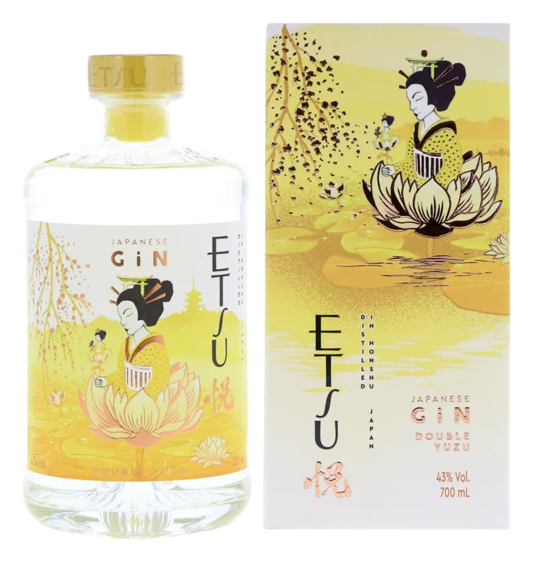 Etsu Double Yuzu Japanese Gin 43° 70cl