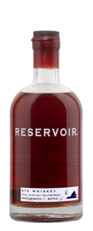 Reservoir Rye Whiskey 50° 70cl