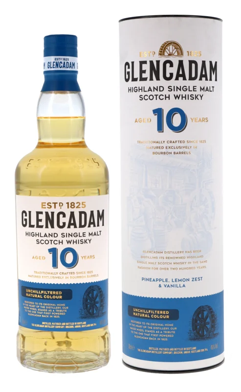 Glencadam 10 Years Highland Single Malt Scotch Whisky 46° 70cl