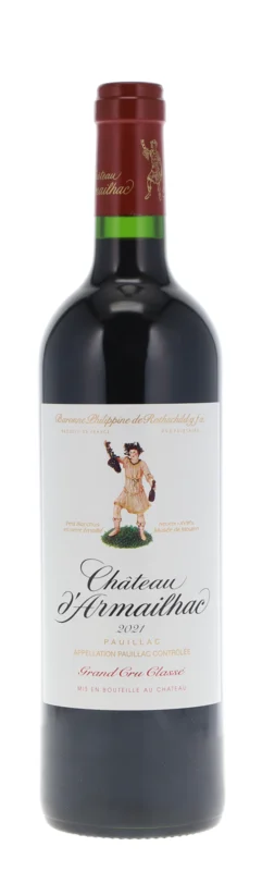 Château d'Armailhac 5ème Grand Cru Classé 2021 Pauillac AC 13° 75cl