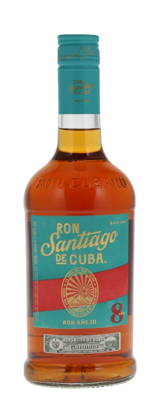 Santiago de Cuba Añejo 8 Años Rum 40° 70cl