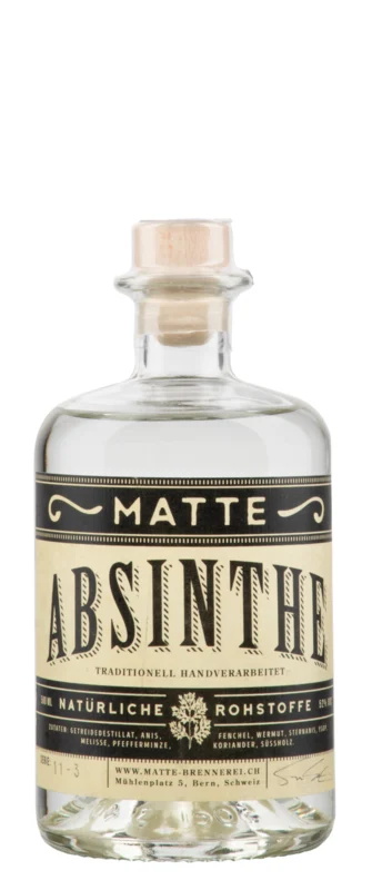 Matte Brennerei Berner Handwerk Absinthe 52° 50cl