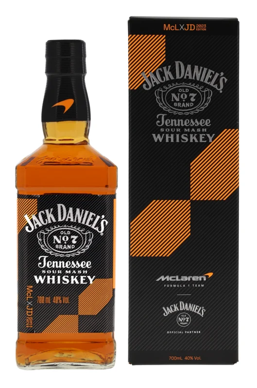 Jack Daniel's No 7 McLaren Limited Edition 2023 Tennessee Whisky 40° 70cl
