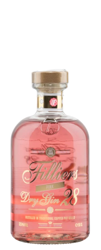 Graanstokerij Filliers Fillier Pink Gin 37.5° 50cl