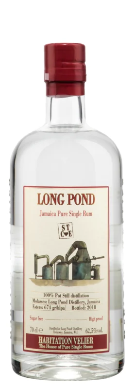 Habitation Velier Long Pond STCE White STCE Jamaica Pure Single Rum 2018 62.5° 70cl