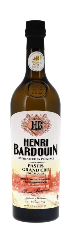 Henri Bardouin Grand Cru Pastis 45° 70cl