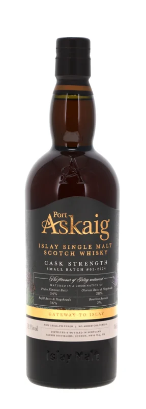 Port Askaig Cask Strength Small Batch 2 Islay Single Malt Scotch Whisky 59.1° 70cl
