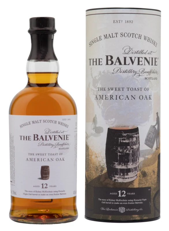 Balvenie The Sweet Toast of American Oak 12 Years Single Malt Scotch Whisky 43° 70cl